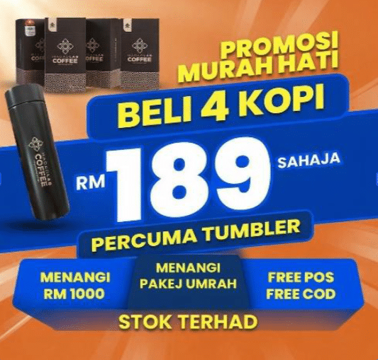 4 Kopi Percuma Tumbler